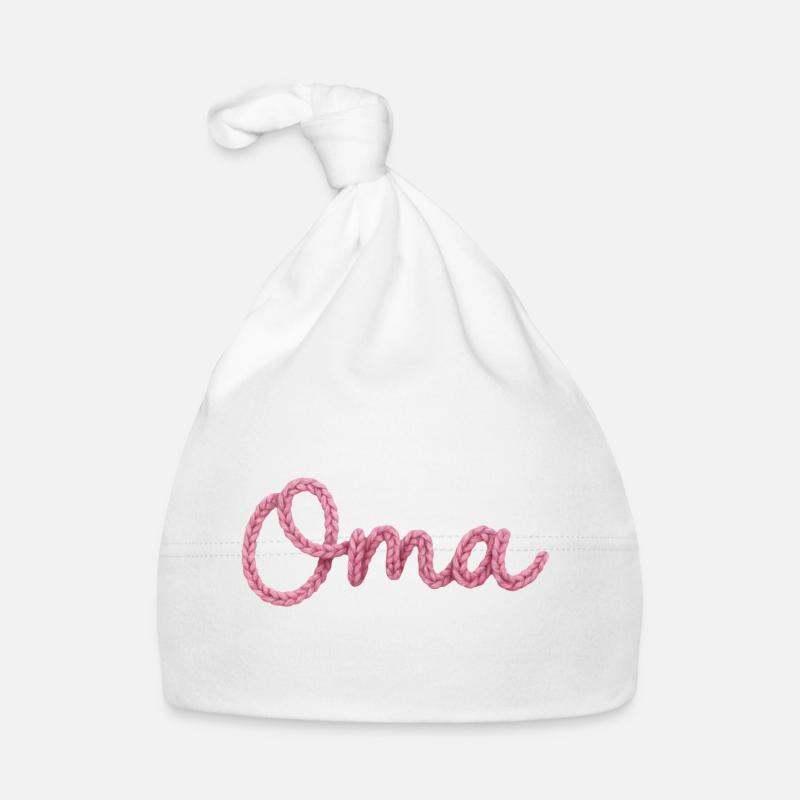 Oma Strickdesign  Baby Bio-Mütze