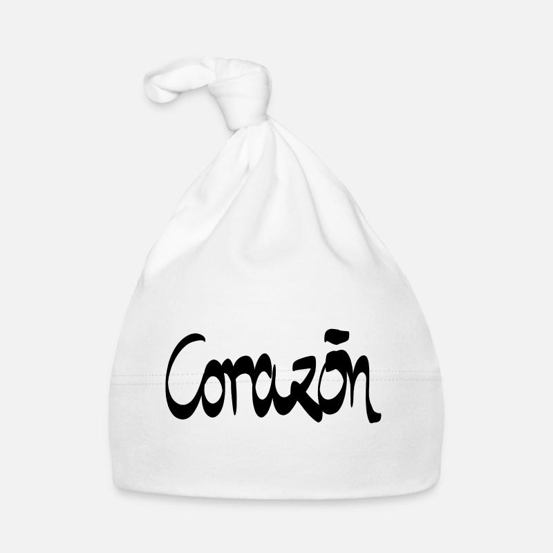 corazon Herz Baby Bio-Mütze