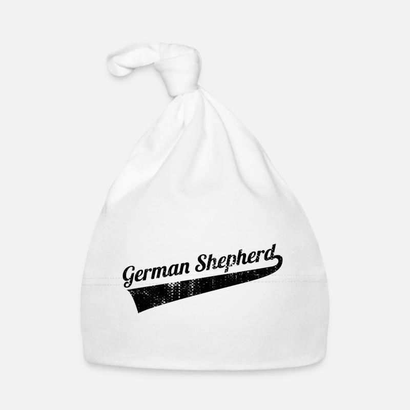 Deutscher Schäferhund Baby Bio-Mütze