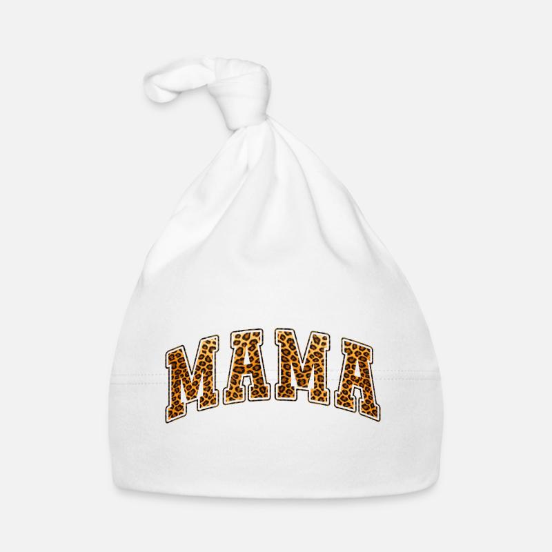 Leopard Mama, Mother's Day Gift, New Mama Baby Bio-Mütze
