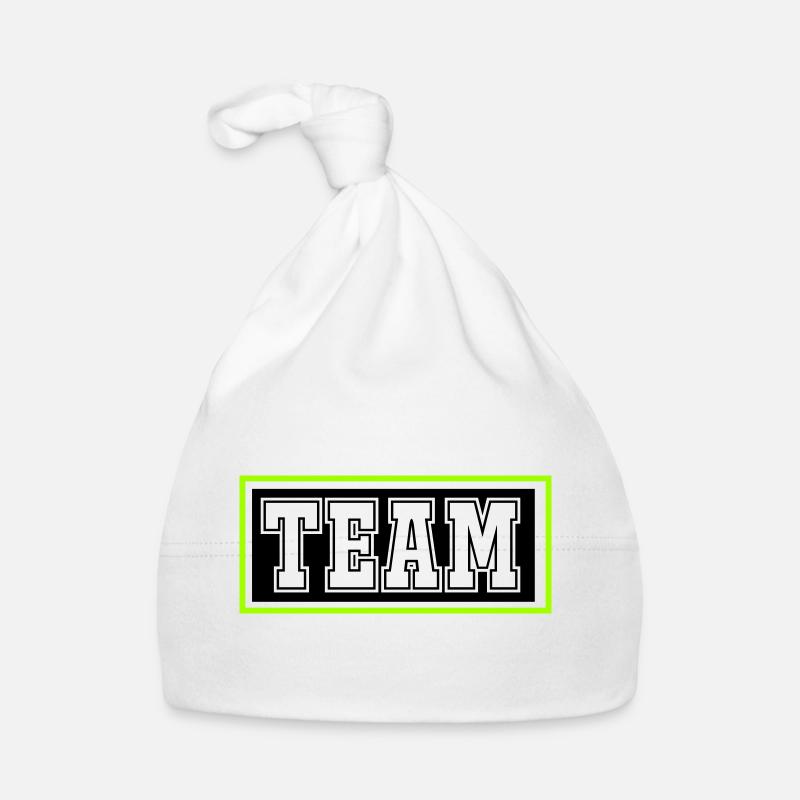 Team Organic Baby Cap