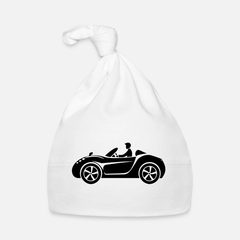 Convertible Car Organic Baby Cap