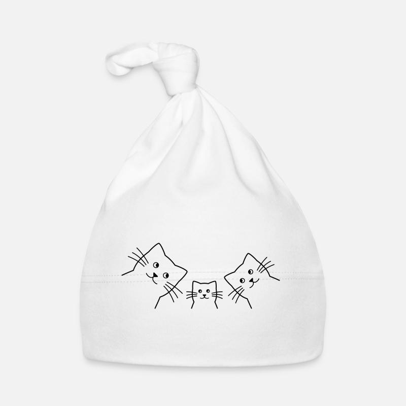 Chats de la famille des chats Bonnet bio Bébé
