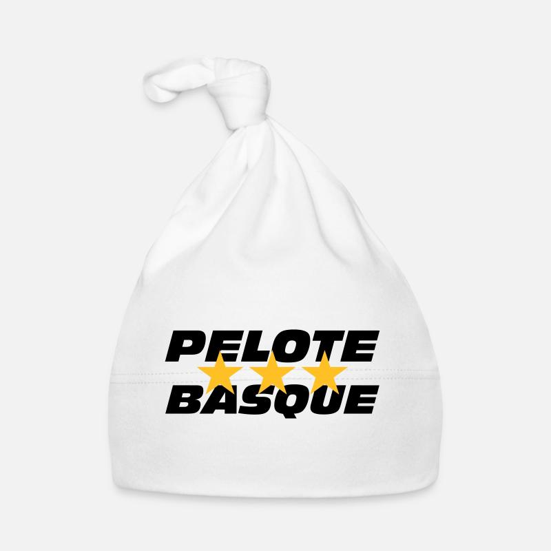 Pelote basque Baby Bio-Mütze