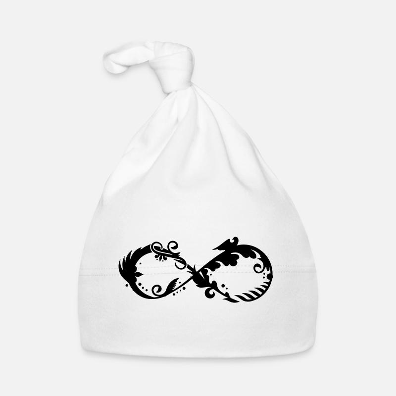 Un symbole de l'infini Bonnet bio Bébé