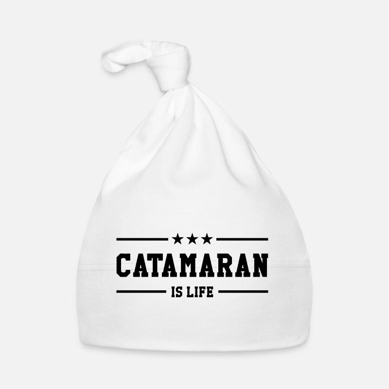 Catamaran is life Baby Bio-Mütze