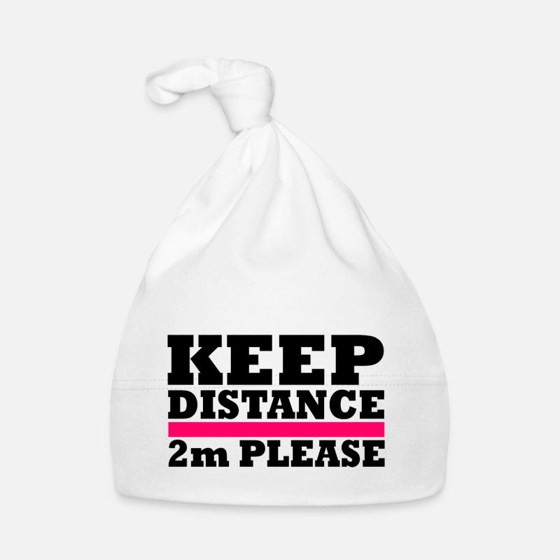 Keep distance Organic Baby Cap