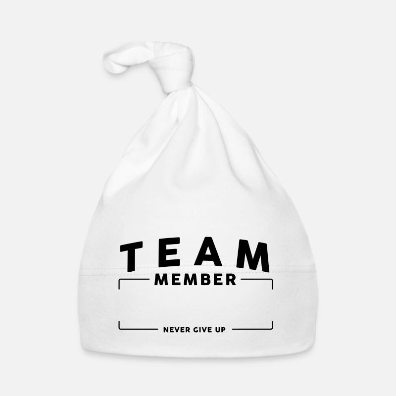 Customizable team team Organic Baby Cap