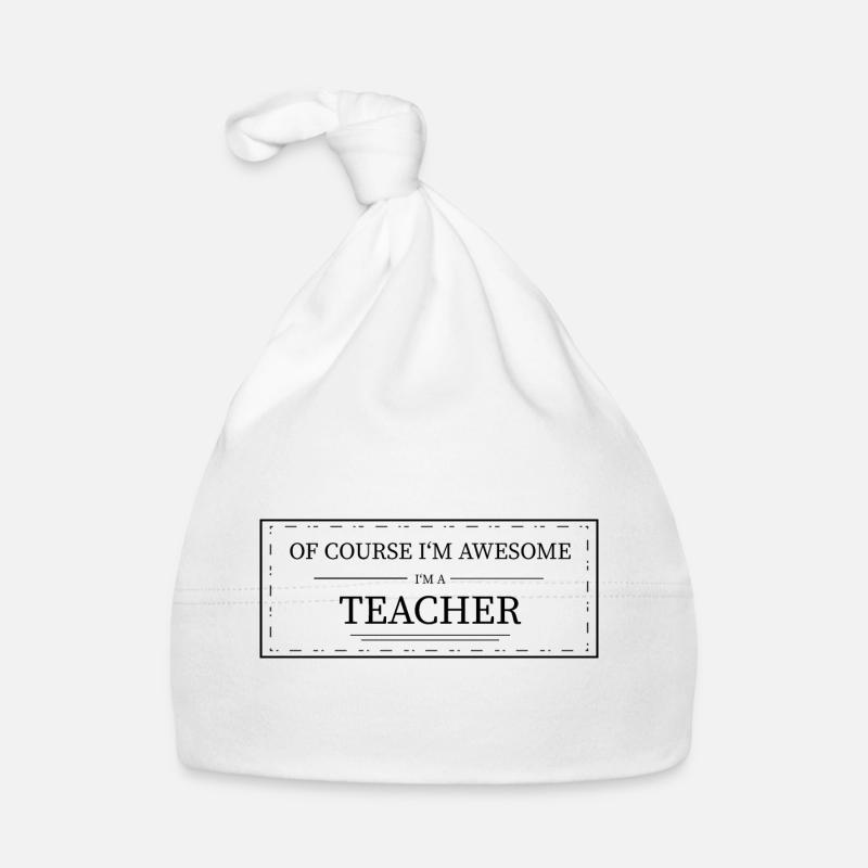 Teacher Organic Baby Cap