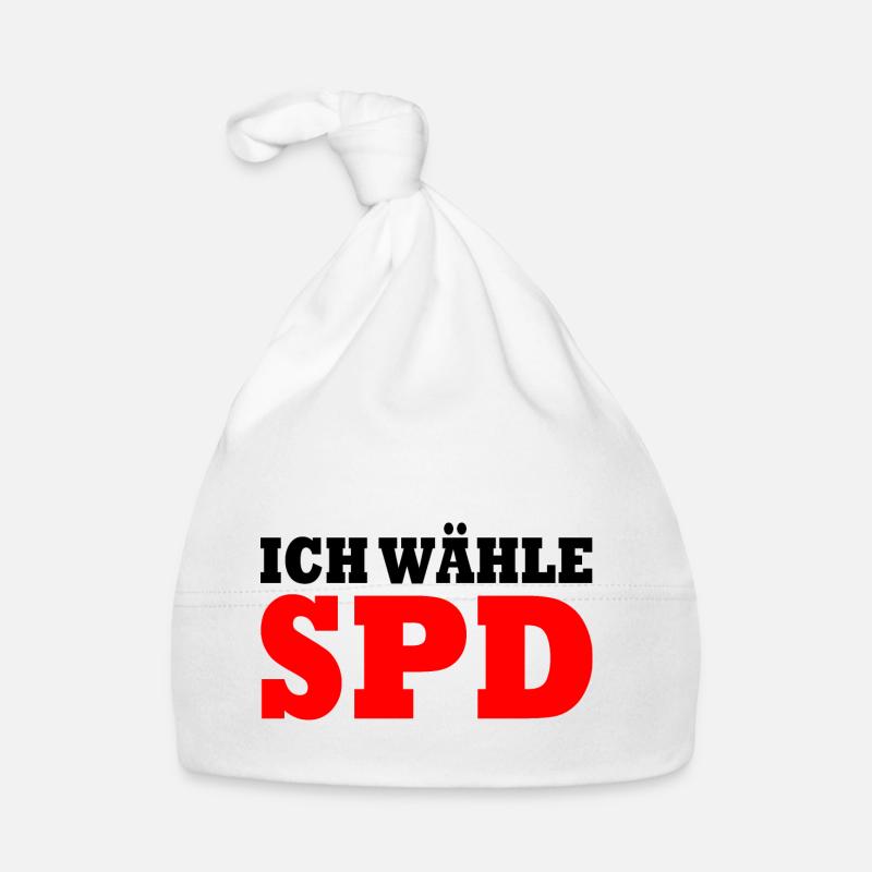 Ich wähle spd Baby Bio-Mütze