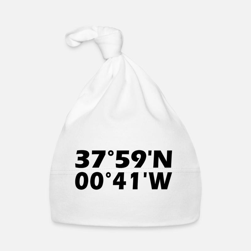 Torrevieja coordinates Organic Baby Cap