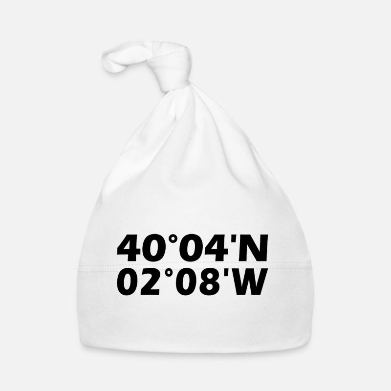 Cuenca coordinates Organic Baby Cap