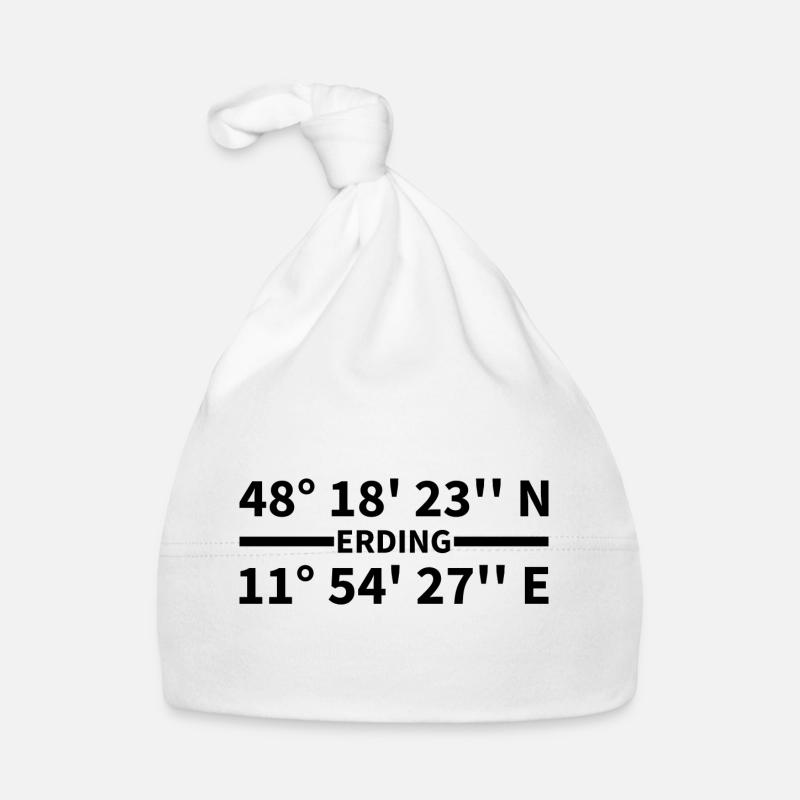 Erding coordinates Organic Baby Cap