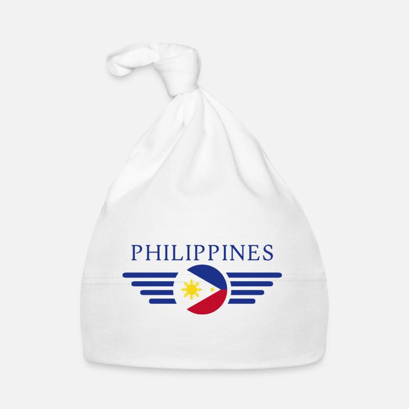 T-shirt de conception de style philippin Bonnet bio Bébé