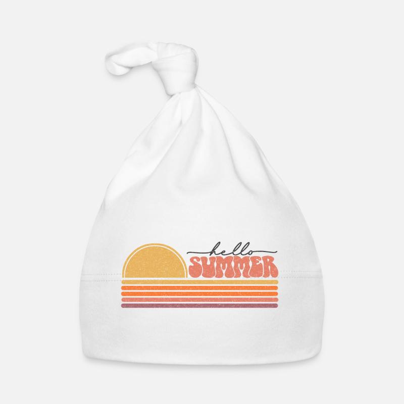 Sommer Baby Bio-Mütze