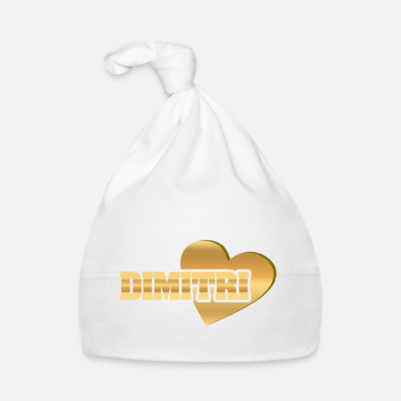 Gold Dimitri Organic Baby Cap
