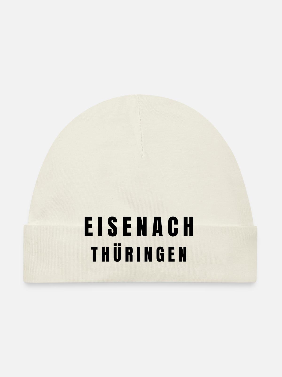 Eisenach, Thuringe - Bonnet bio Bébé - blanc - Devant