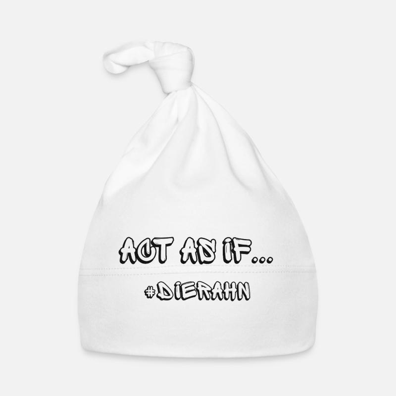 Act as if... #dierahn Baby Bio-Mütze