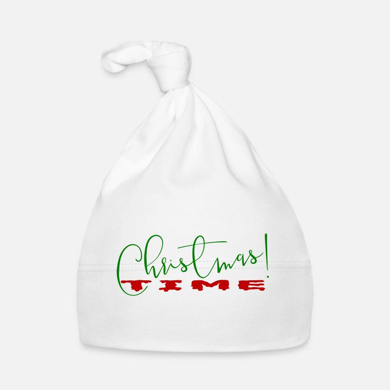 Période de Noël Bonnet bio Bébé