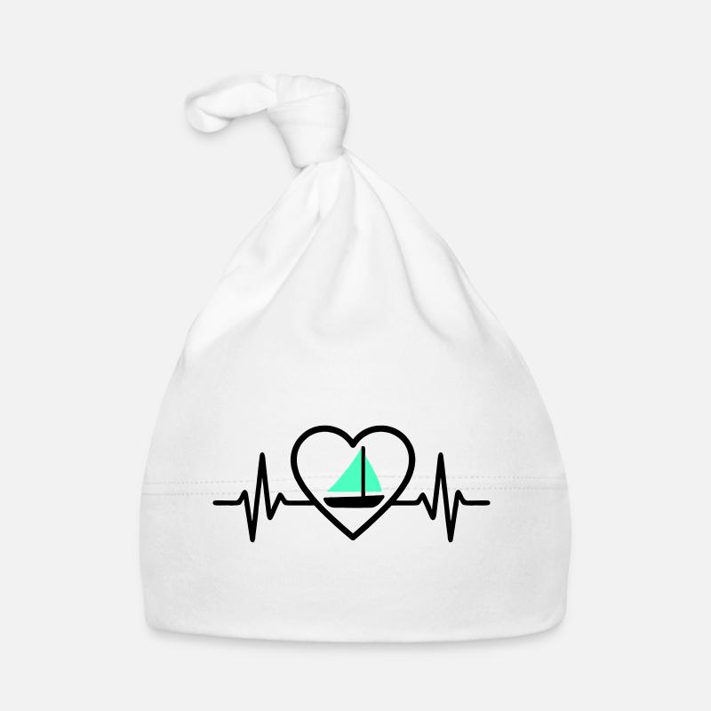 Heart Sailing – Passion Boat Organic Baby Cap