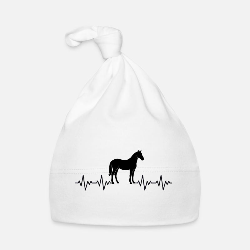 Cavalier équité, ECG Battement de cœur Bonnet bio Bébé