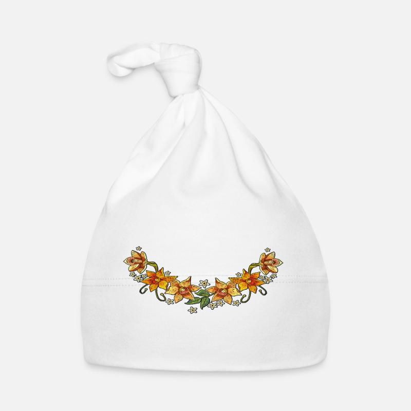 Vrille de fleur Bonnet bio Bébé