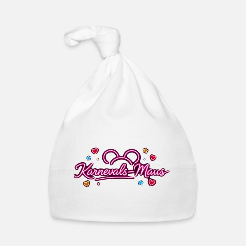 KarnevalsMaus Fastnacht Fasching Outfit Niedlich Baby Bio-Mütze