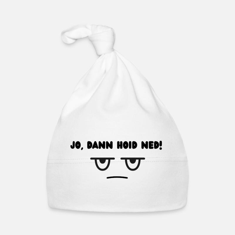 Puis il a lancé Ned - Bonnet bio Bébé - blanc