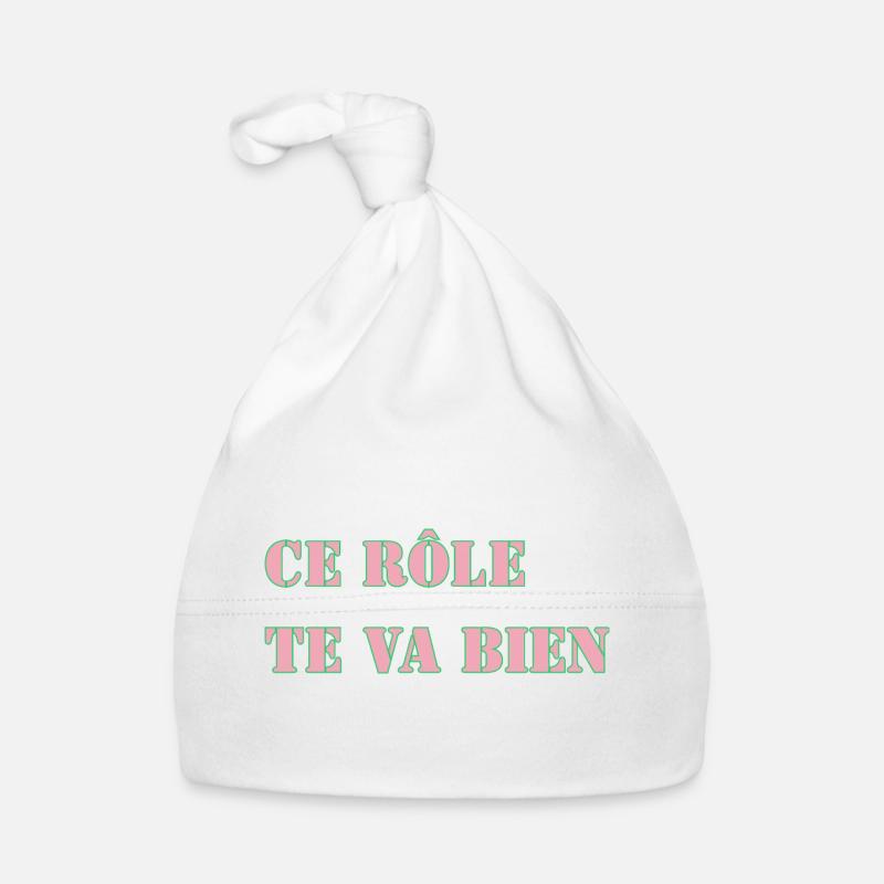 CE RÔLE TE VA BIEN Bonnet bio Bébé
