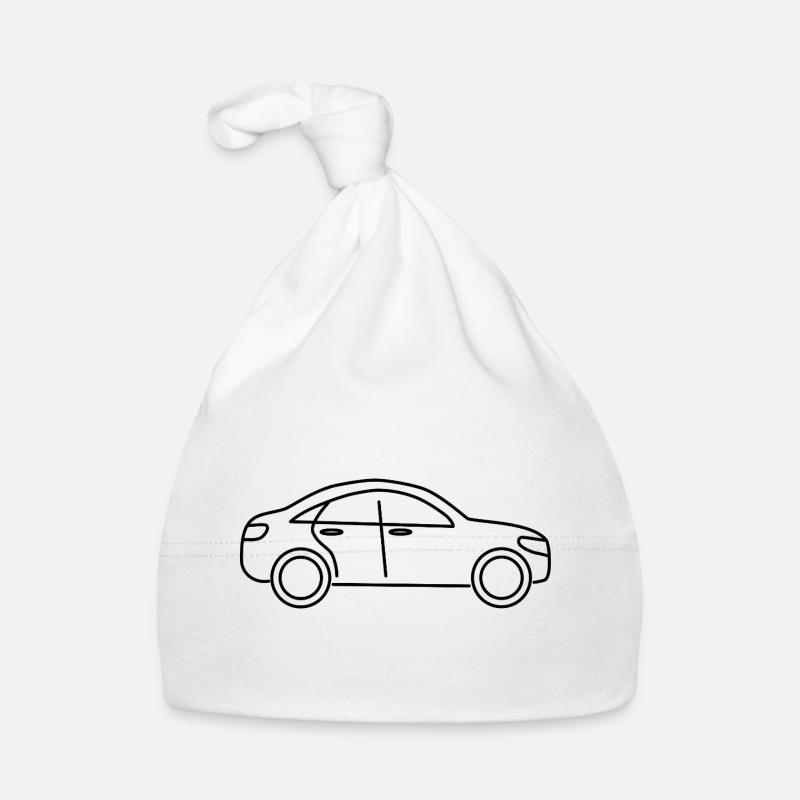 Car Design Organic Baby Cap