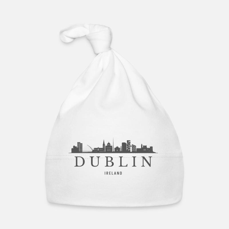 Dublin Irlande, silhouette de Dublin Bonnet bio Bébé