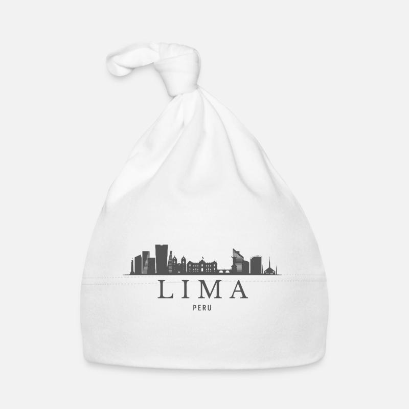 Lima Pérou, la silhouette de Lima Bonnet bio Bébé