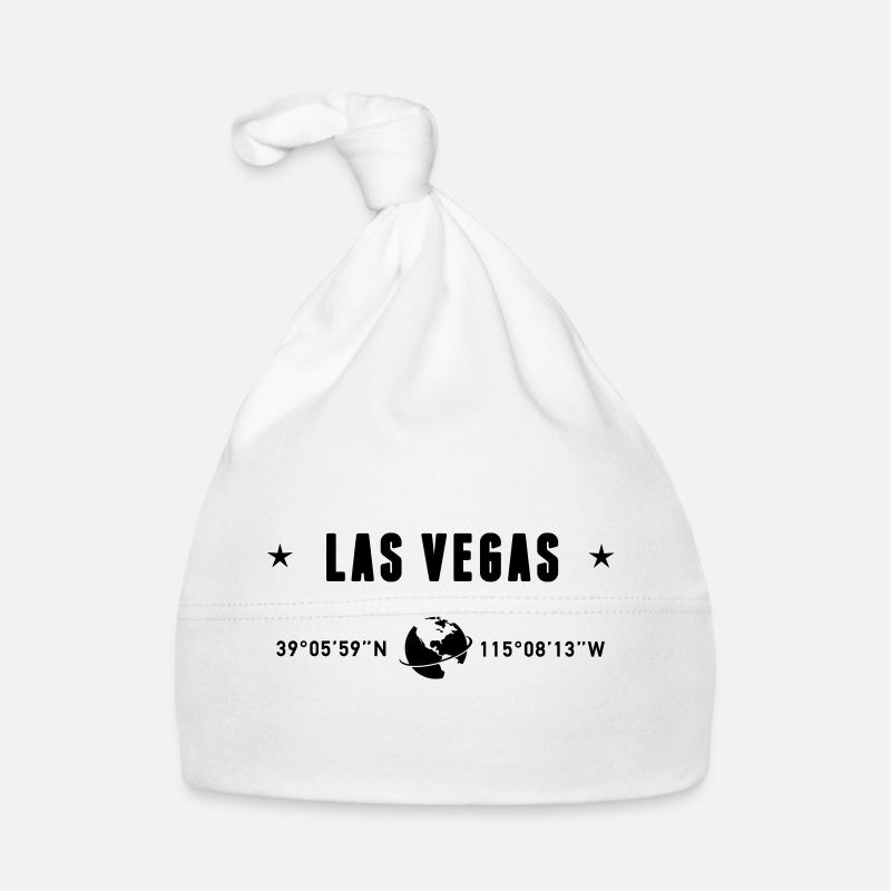 Coordonnées du globe de Las Vegas Nevada Bonnet bio Bébé