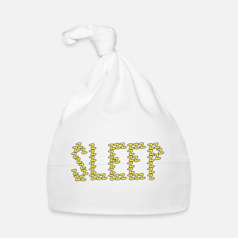 Typographie du sommeil Bonnet bio Bébé