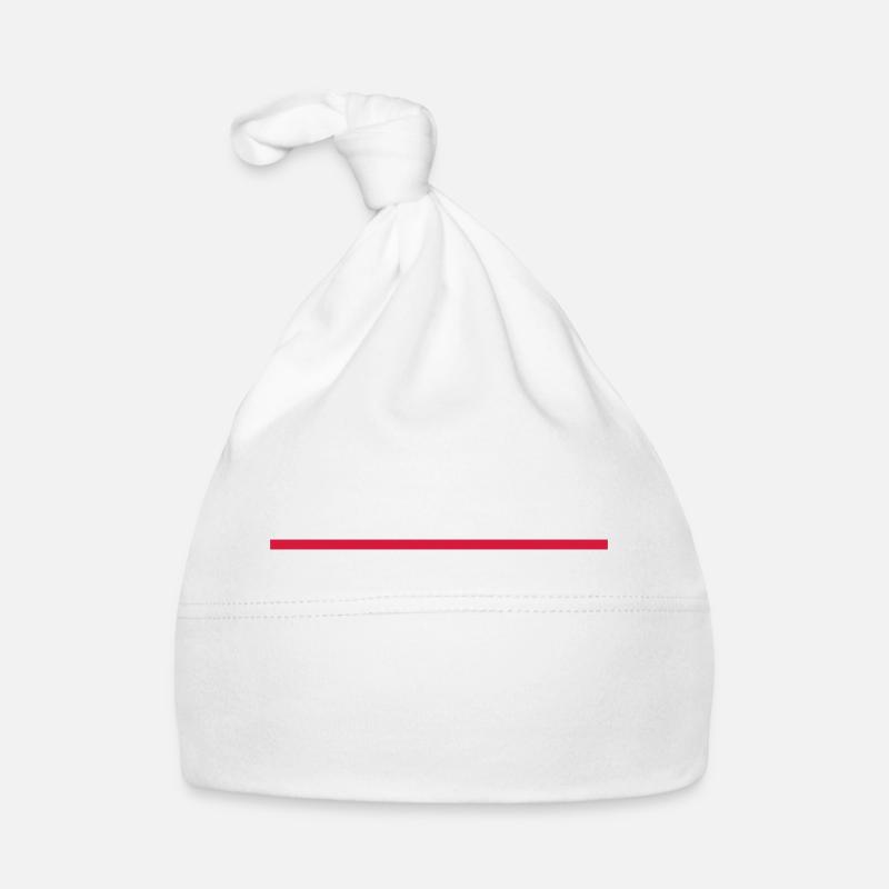 strich Baby Bio-Mütze