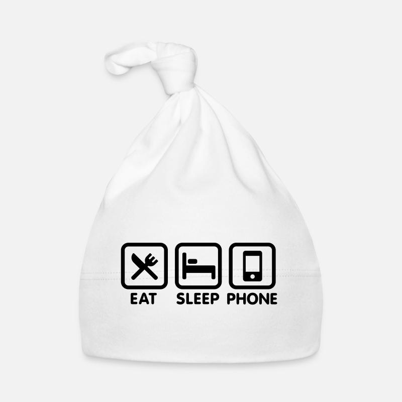 Essen Schlaftelefon Baby Bio-Mütze