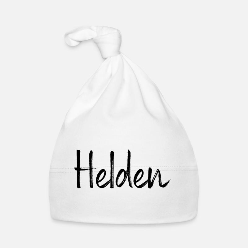 Helden Held Sieg Siegerehrung Baby Bio-Mütze