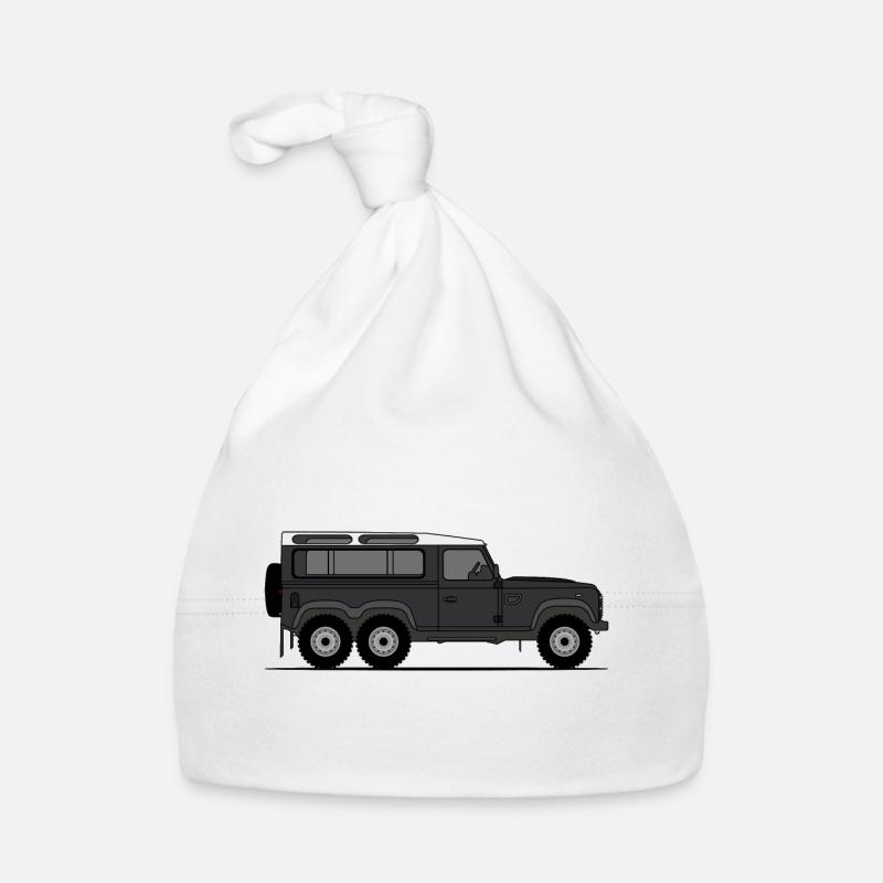 Defender 6x6 Noir Bonnet bio Bébé
