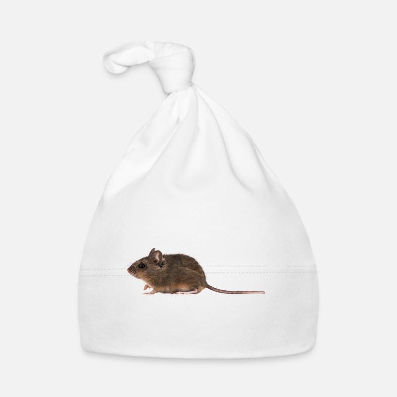A mouse Organic Baby Cap