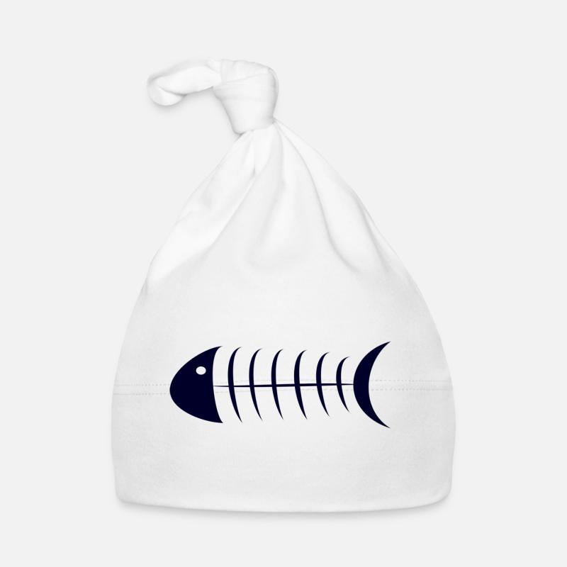 fish Organic Baby Cap