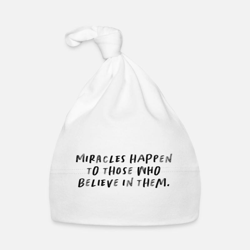 Miracles Lapins Taux de motivation Bonnet bio Bébé
