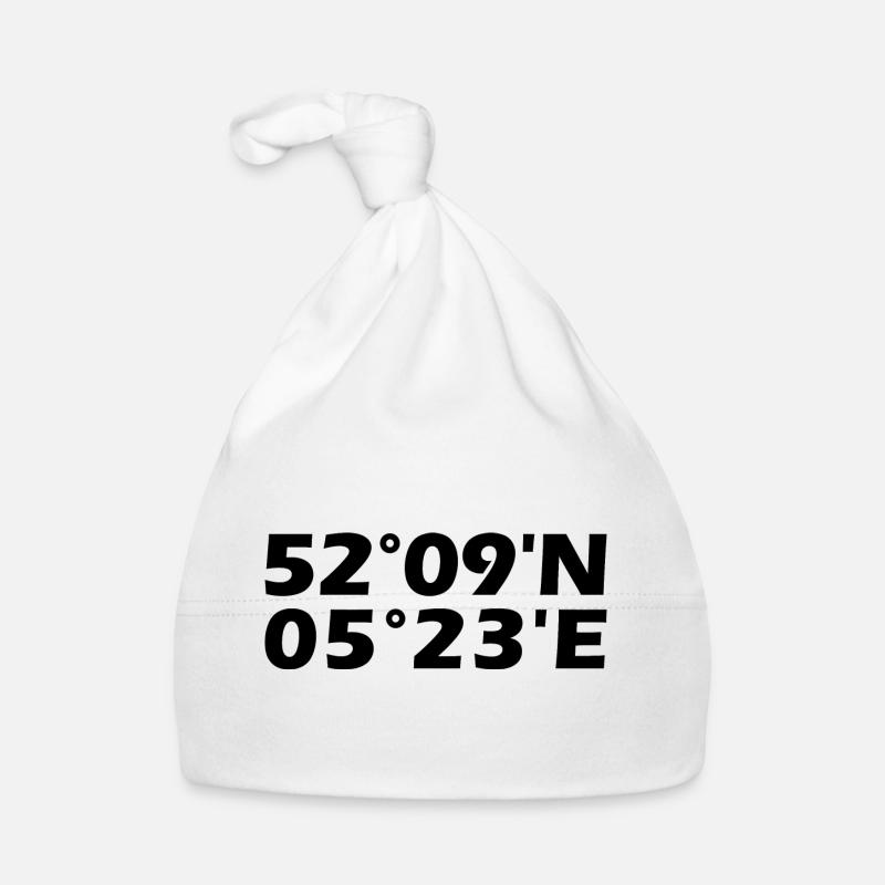 Coordonnées d’Amersfoort Bonnet bio Bébé