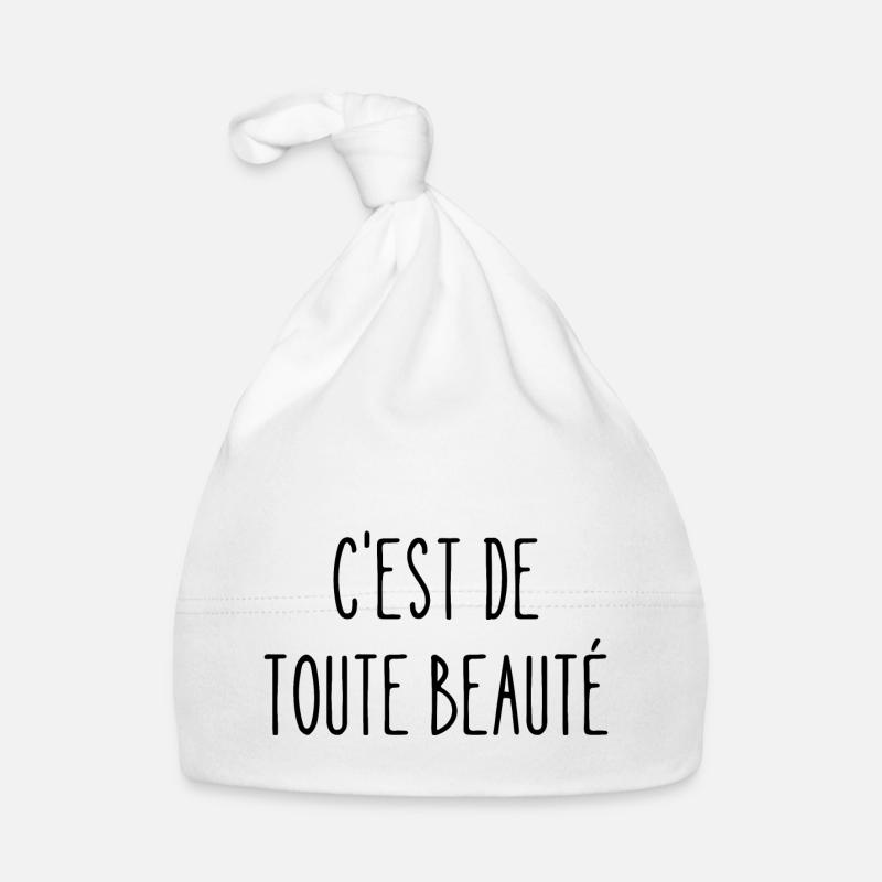 c'est de toute beauté Bonnet bio Bébé