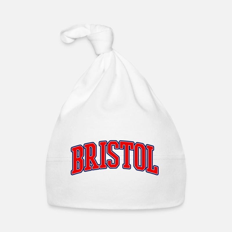 Lettrage universitaire de Bristol Bonnet bio Bébé
