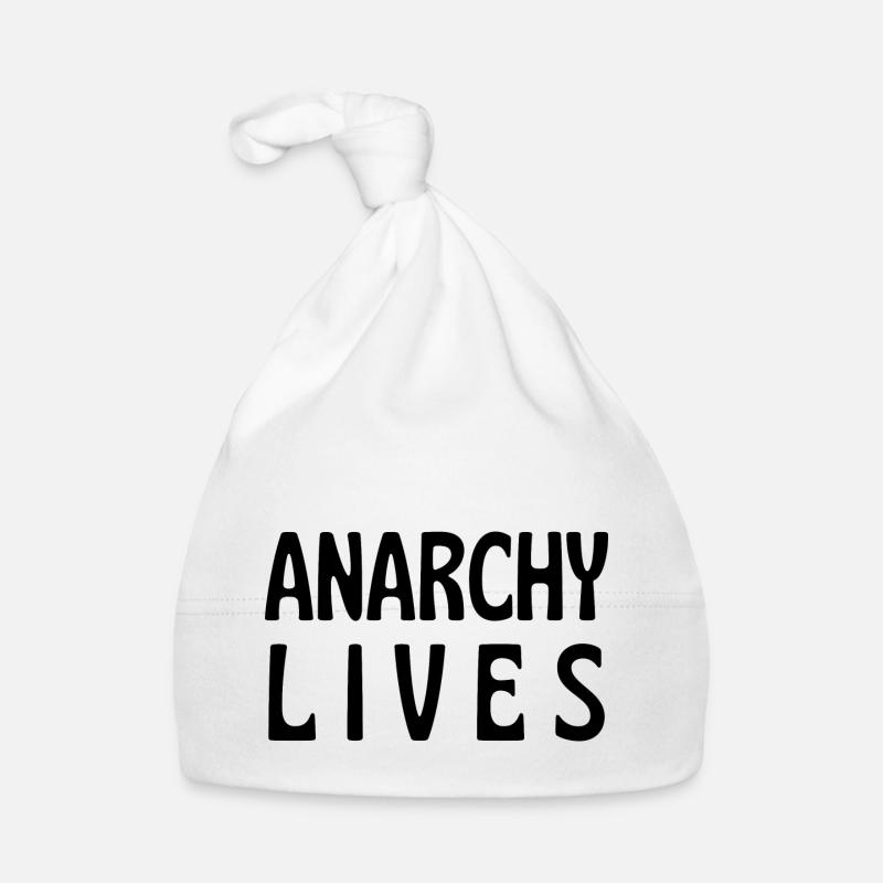 anarchy lives Bonnet bio Bébé