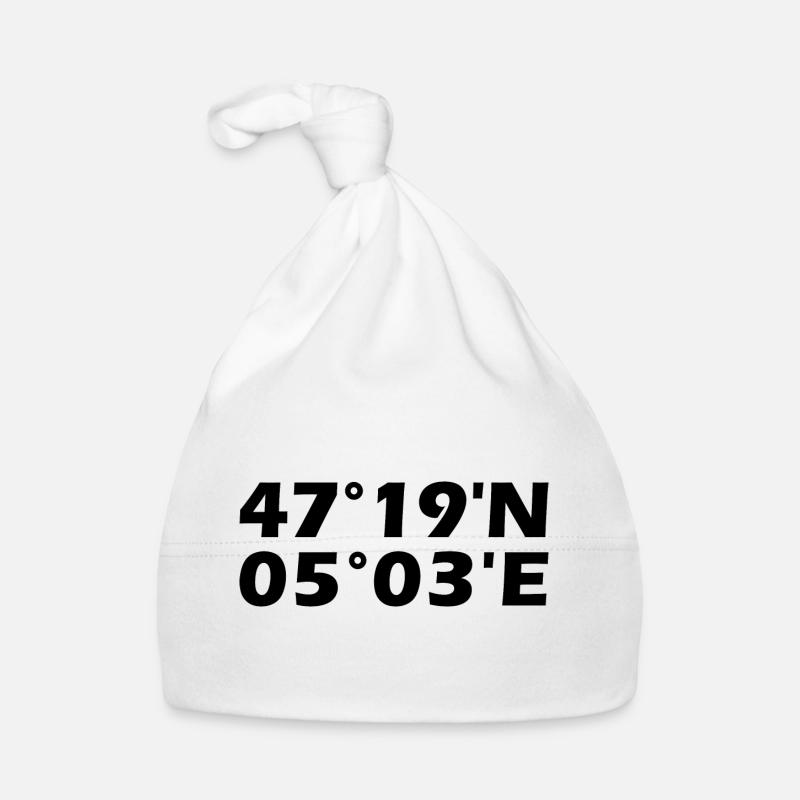 Dijon Coordinates Organic Baby Cap