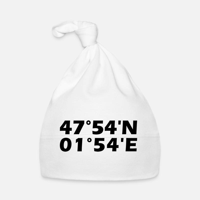 Orléans coordinates Organic Baby Cap