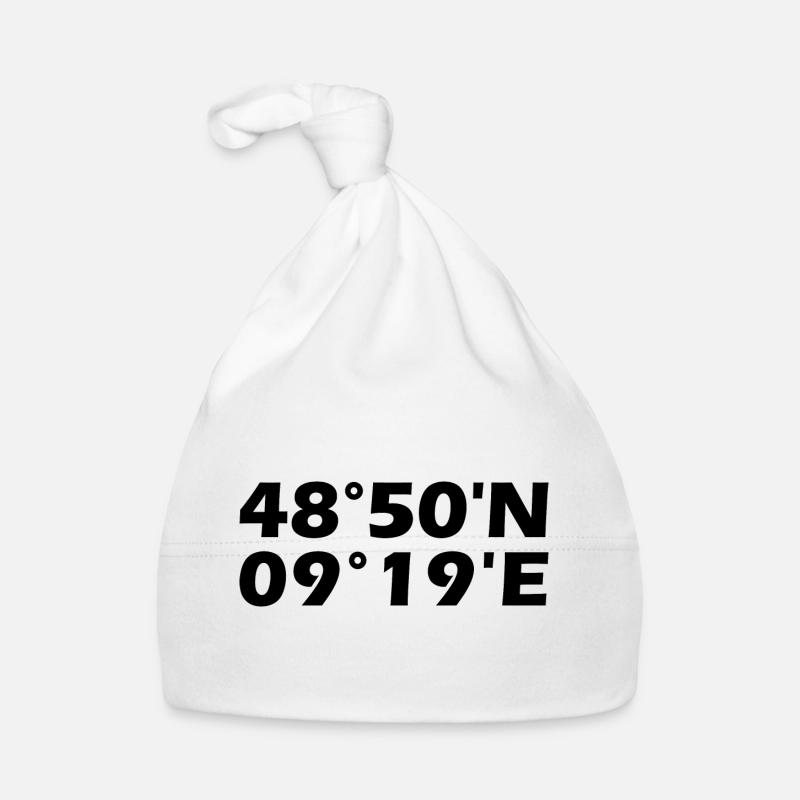 Waiblingen coordinates Organic Baby Cap