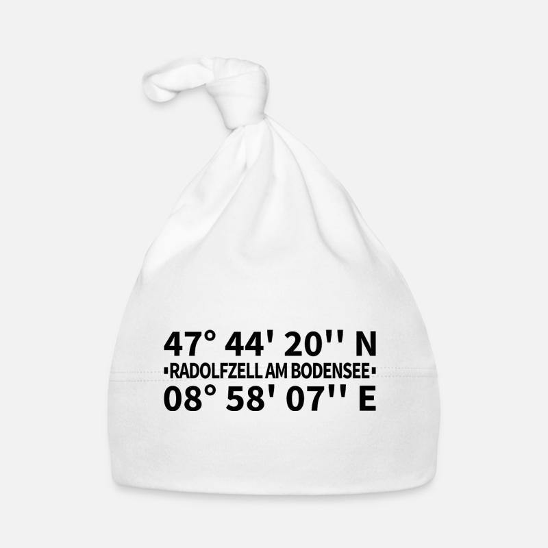 Radolfzell am Bodensee coordinates Organic Baby Cap