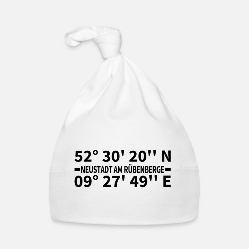 Neustadt am Rübenberge Coordinates Organic Baby Cap